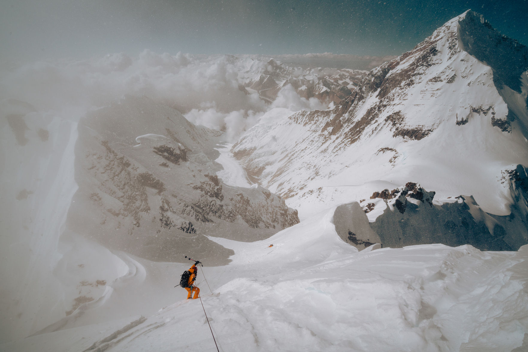 Descending Lhotse